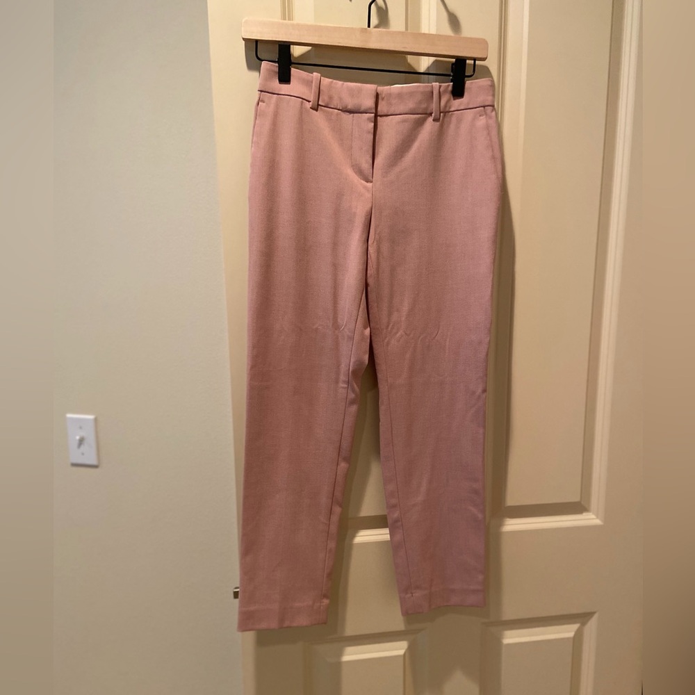 Ann Taylor petite light pink ankle pant